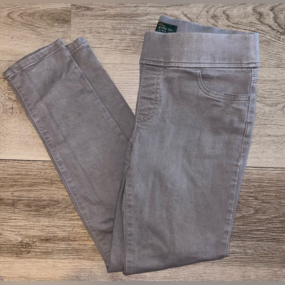 Lauren Ralph Lauren Women's Gray Jeggings